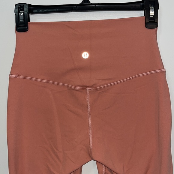 LULULEMON peach orange leggings - Picture 2 of 5